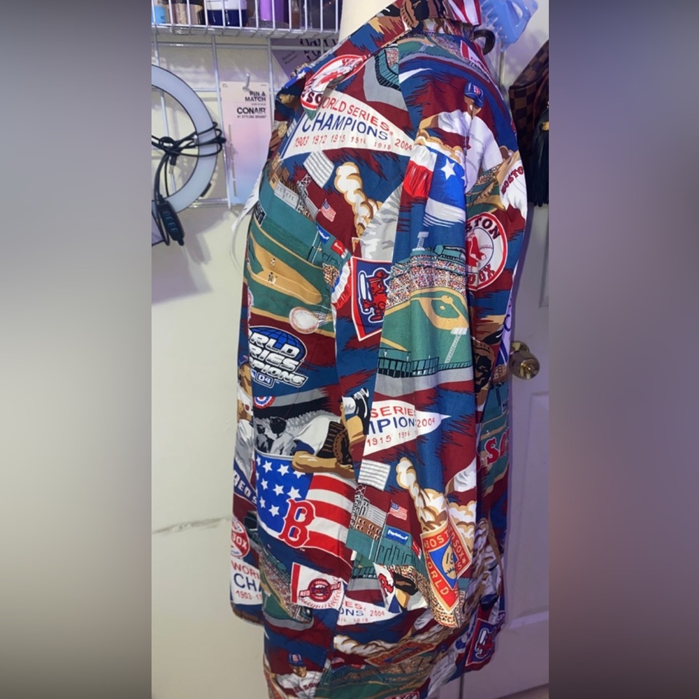 Reyn Spooner Baseball Button Up - Picture 3 of 7